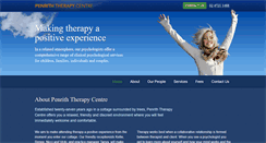 Desktop Screenshot of penriththerapy.com.au